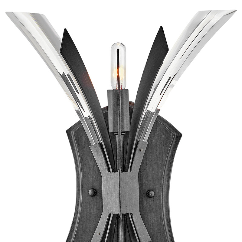 Vida Steel Metal Wallchiere Sconce