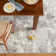 Town & Country Living Rein Abstract Cloud Everwash Non-Slip Backing Washable Area Rug Gray