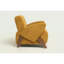 Chaise d'appoint rembourrée à quatre pieds-130065550