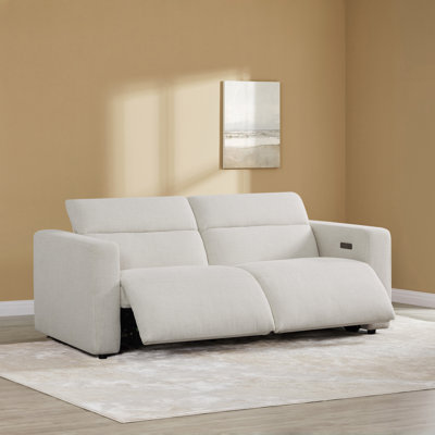 83'' Wide Wall-hugger Upholstered Power Reclining Sofa