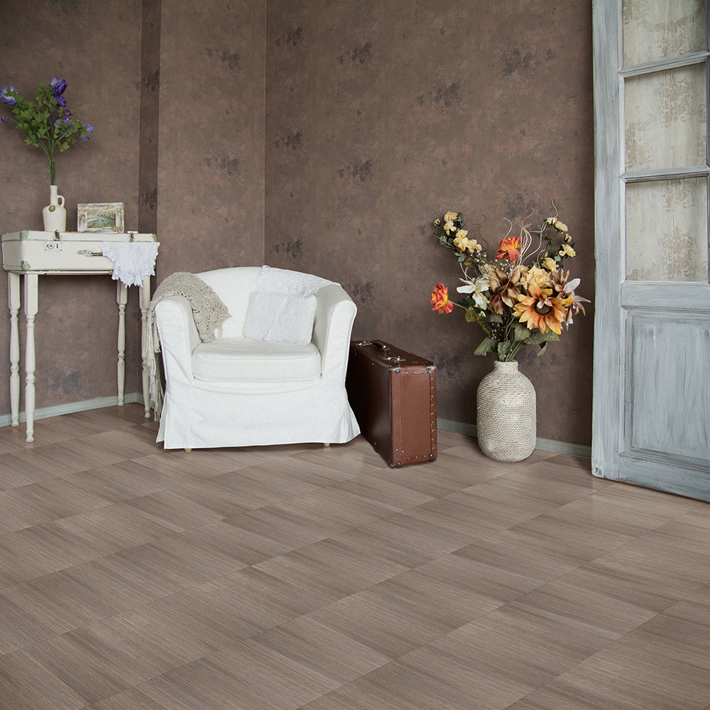 Classic 5mm Thick 20'' W x 20'' L Vinyl Perfection Floor Tile 
