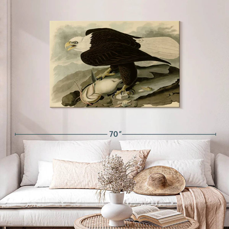 Brampt Whiteheaded Eagle, 30" H x 45" W