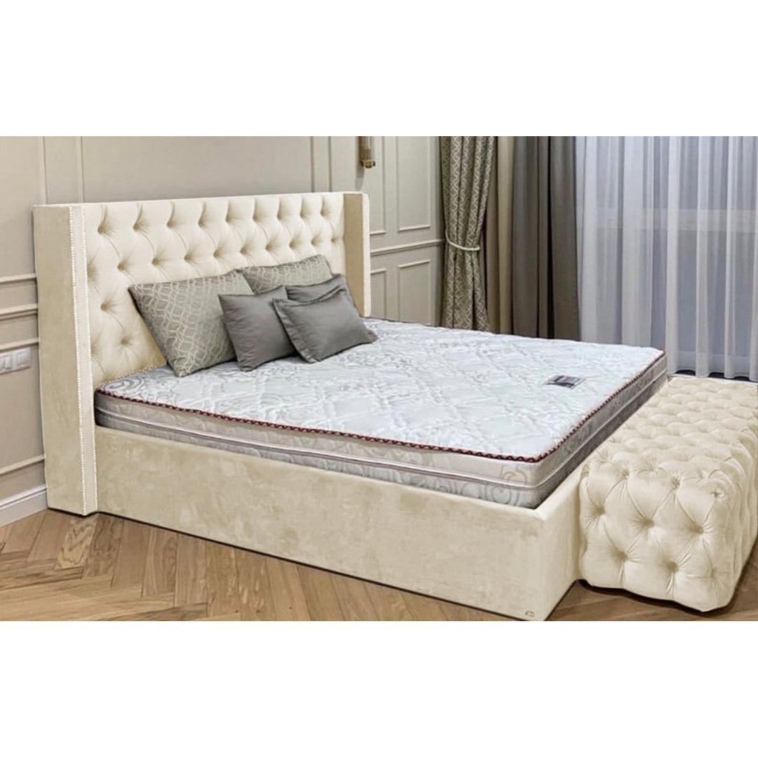Queenstyle Upholstered Ottman Storage Bed Frame