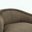 Chaise d'appoint courbée Amanda - Coussin moelleux intégré-1247884084