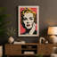 Golden Starlet Pop Art - Wrapped Canvas-111734496-111734506