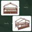 Lit simple en bois avec deux tiroirs-2114503014
