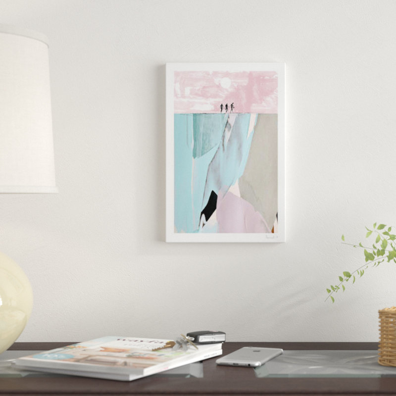 « surfers », reproduction d’impression sur toile, H 12 po x l 8 po x P 0,75 po, Toile tendue, Pas de tapis