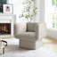 Fauteuil d'appoint en velours Tate Performance-101323705