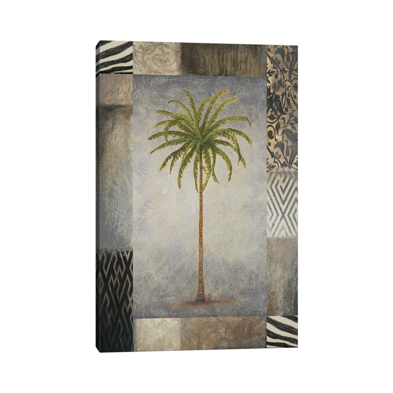 Sun Palm II by Michael Marcon - Wrapped Canvas Gallery-Wrapped Canvas Giclée, 66.04 cm H x 45.72 cm W x 3.175 cm D