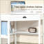 Bureaux, bureau d'ordinateur d'angle compact avec tiroir et amp; Tablettes pour petits espaces, blanc | Panneau de fibres à densité moyenne P2