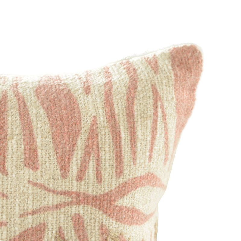 Coussin décoratif en coton/polyester, Duvet synthétique