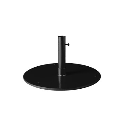 Base de parasol autoportante en aluminium