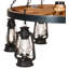Miner's 6 - Light Chandelier