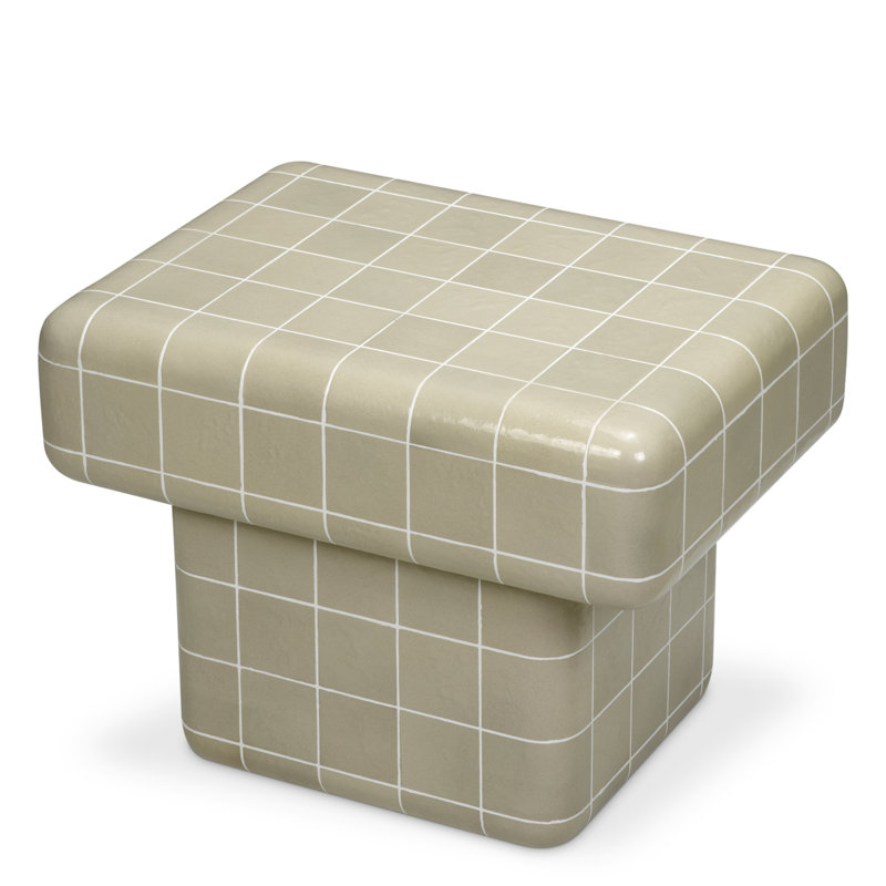 Outdoor Side Table Mateo Light Gray