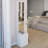 Simple Stylish Dressing Mirror Cabinet, Full Body Mirror Cabinet, Extra Large Mirror, Multi Layer High Capacity Storage, Use Alone or In Conjunction With Vanity -255170315
