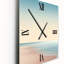 Horloge murale bord de mer - Océan Whisper Blue Beach Harmony-439199104