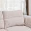 Canapé-lit futon convertible, causeuse confortable avec accoudoirs réglables-111377387
