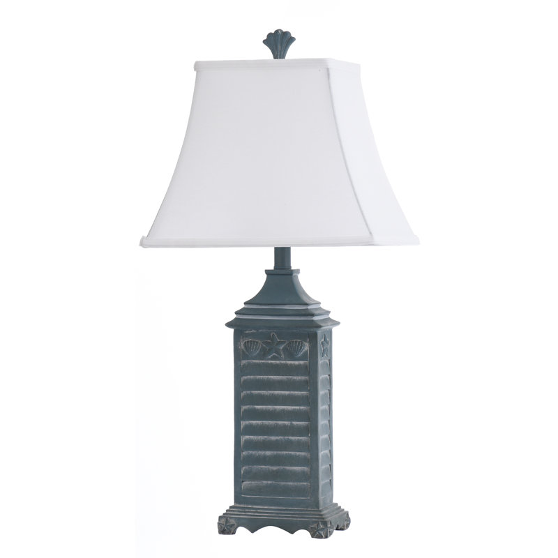 Lampe de table 29,5 po Cabersham, Bleu