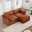 Canapé 2 places avec tiroirs de rangement coulissants et 1 repose-pieds-266477855-266478048-266478059