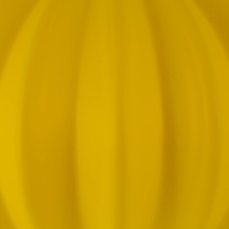Ornement de Noël 5,7 po UV, Jaune mat