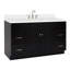 Ensemble de meuble-lavabo simple 61 po Hamlet-70315857