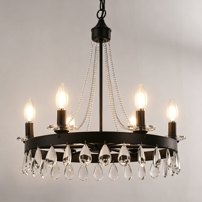 Lustre géométrique à 6 lumières Darhl