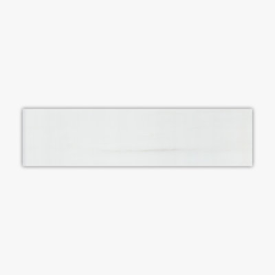 Bianco Dolomiti 3" x 12" Marble Wall & Floor Tile Subway