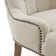 Lucas Button Tufted Captain Accent Chair