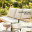 Canapé d'extérieur 3 places Chic Wicker