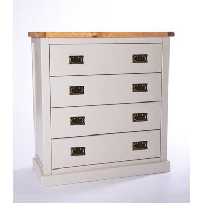 Epp 90 cm W Chest of 4 Drawers