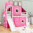 Jaleana Slat Loft Bed with Bookcase-1683763808-1683763811