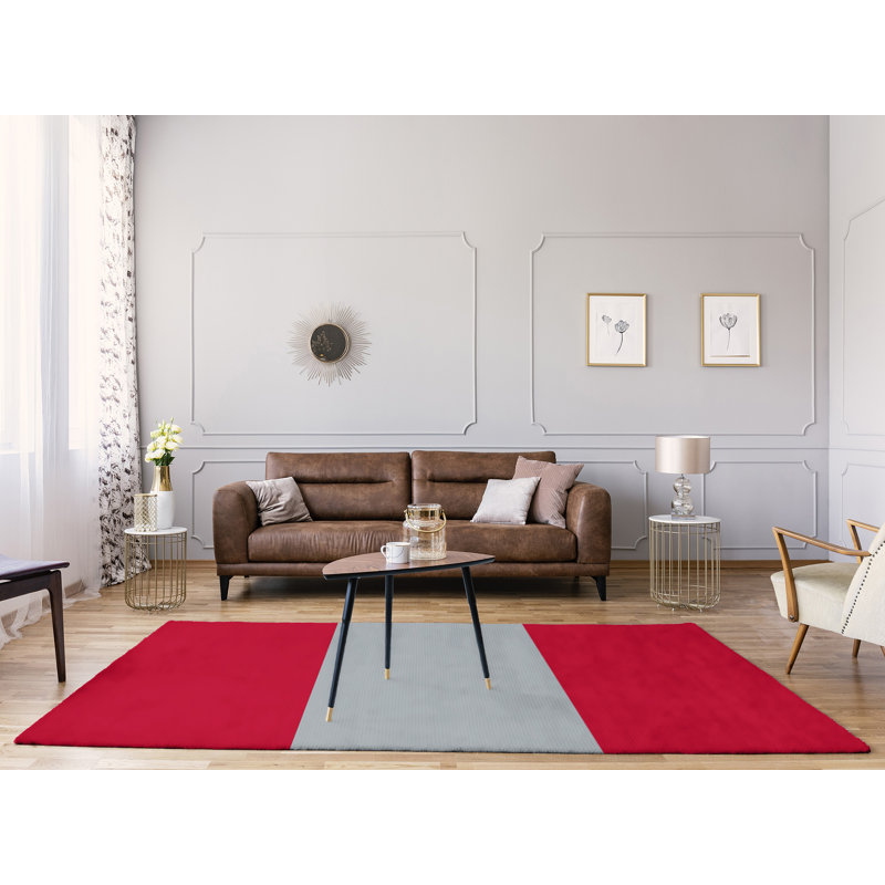 Chenille Indoor Rug, Rectangle 4' x 6'