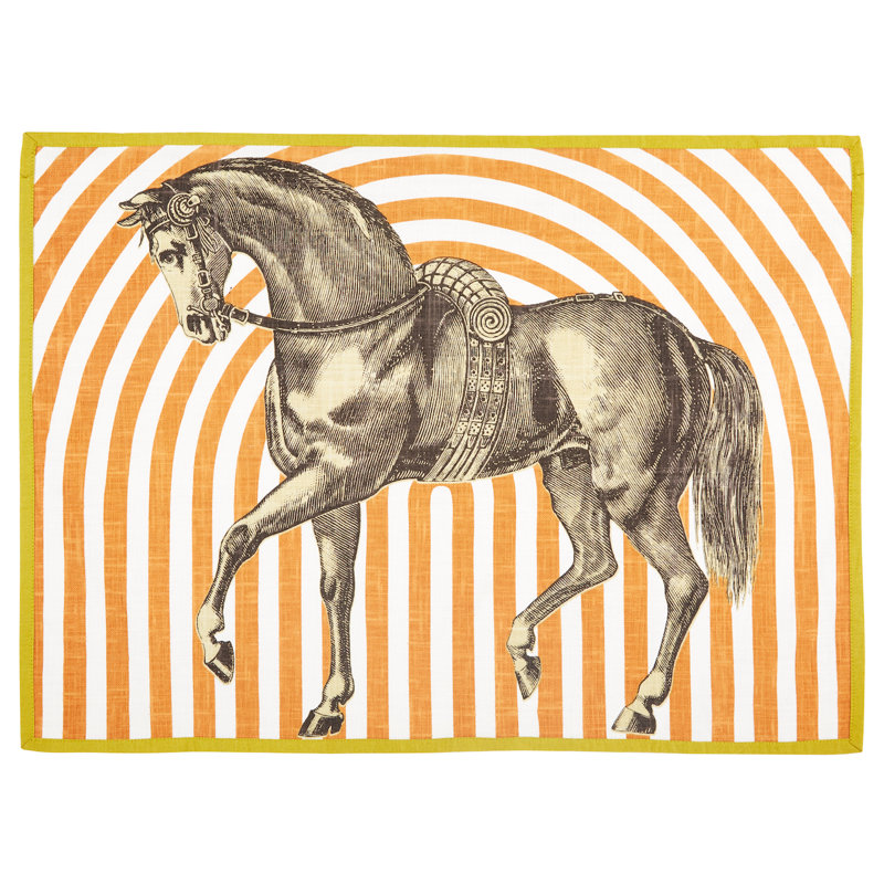 Horse 20" Cotton Napkin