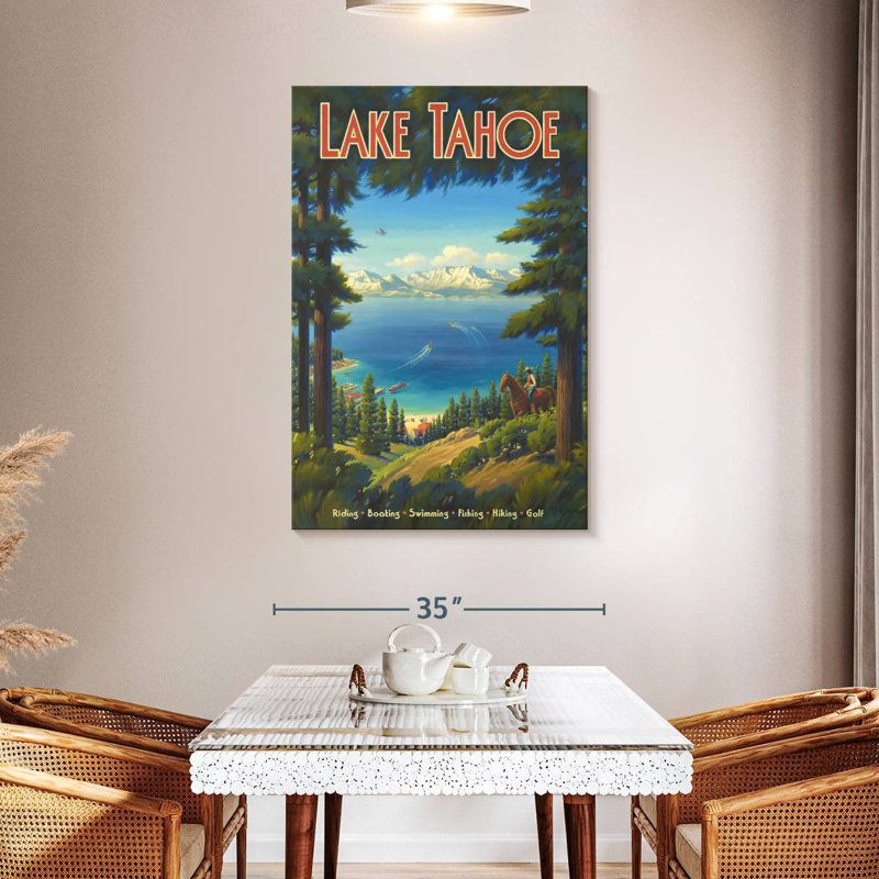 Alvord Lake Tahoe Adventure, 48" H x 32" W
