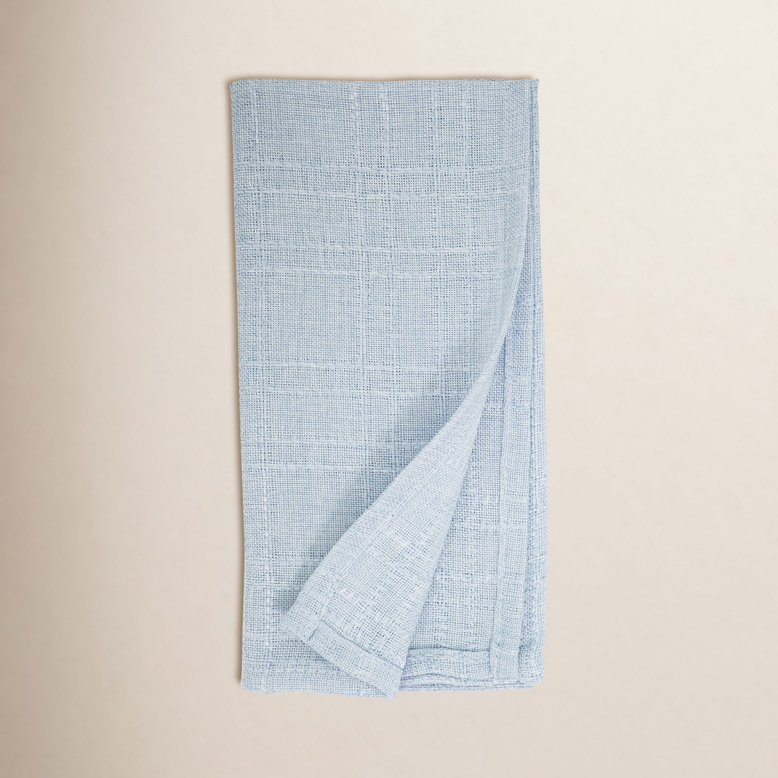 Plaid Napkin, Blue