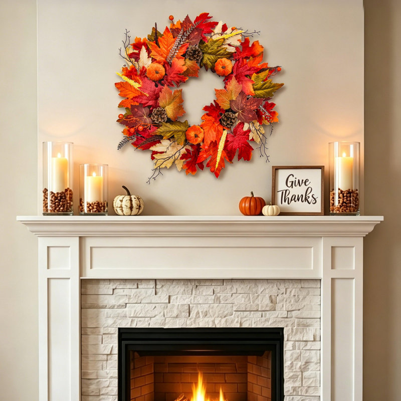 56 cm Artificial Wreath