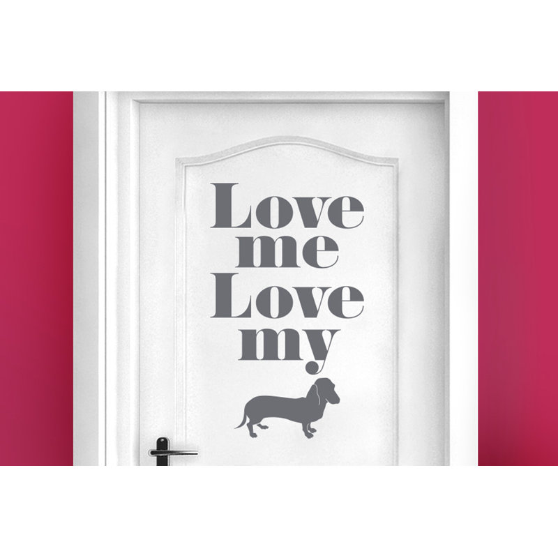 Animals Wall Decal, Grey
