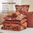Bedsure Bed in a Bag - Reversible Flroal & Plant Pattern Printed with Comforters, Sheets, Pillowcases & Shams, 89GSM-110389570
