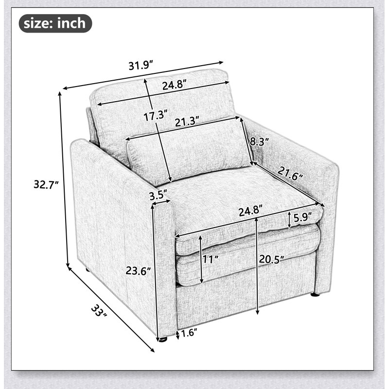 Fauteuil surdimensionné confortable avec des matériaux de qualité supérieure pour une détente ultime dans les salons, parfait pour les soirées douillettes et la lecture.