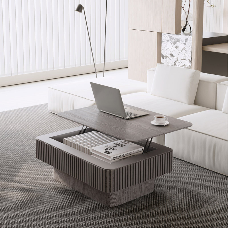 Table basse 38,6 po, Gris