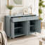 Buffet 55,1 "avec 2 tiroirs et 4 portes, tablettes réglables-211985531