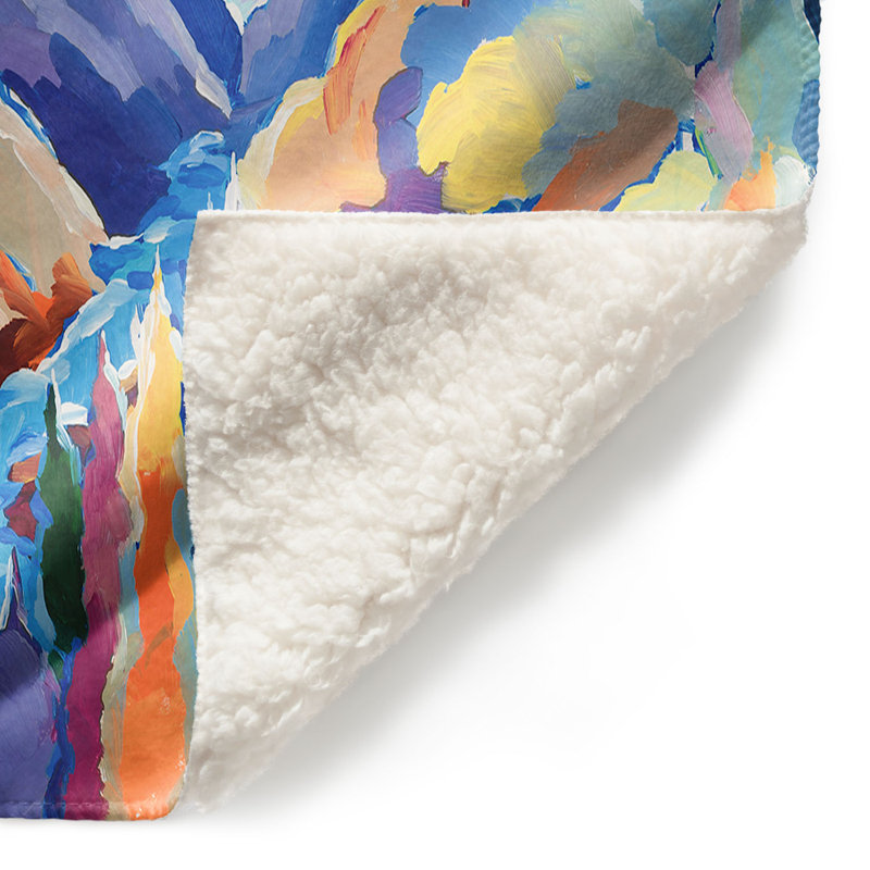 Couverture sherpa doux yellowstone, l 51 po x L 60 po