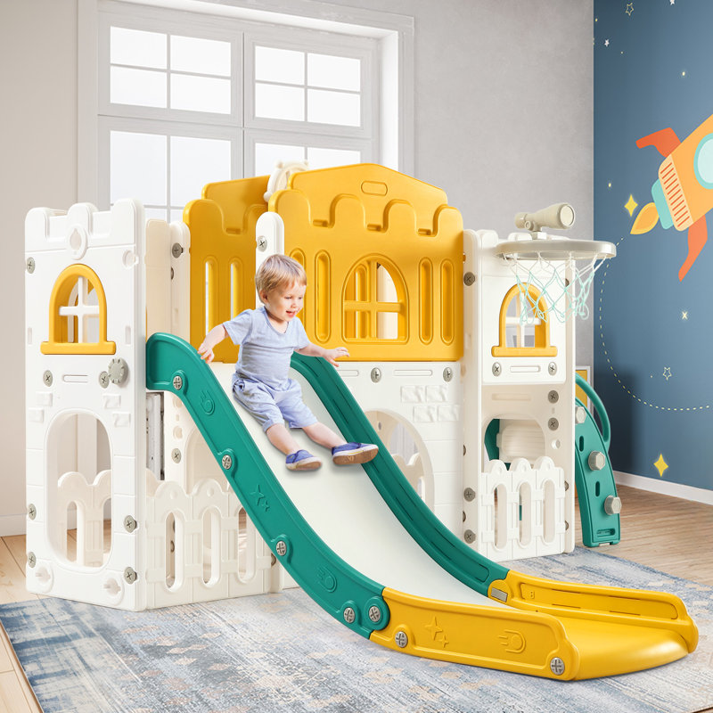 Ensemble de jeu pour tout-petits 8 en 1 pour tout-petits de 1 à 3 ans pour tout-petits, Orange