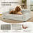 38” Wide Upholstered Dog Sofa Bed with Armrests-87336721-76592322
