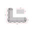 Canapé modulaire à assise profonde 4 pièces Zeke-1076704670