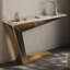 Console en métal de style italien.-943363820