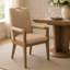 Portrait Dining Arm Chair - Toffee/Sienna Brown