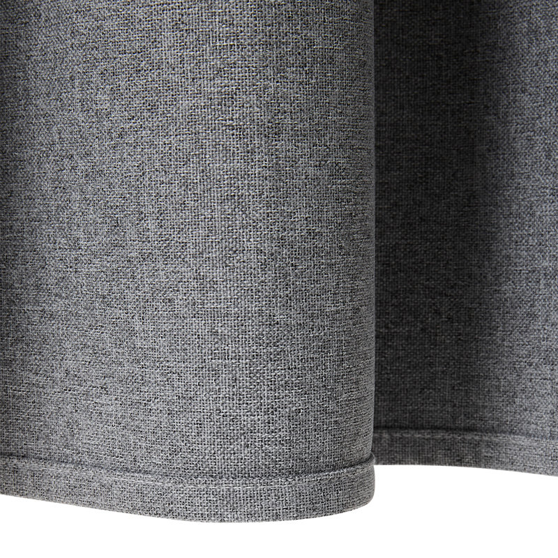 Sheer Curtain, Grey, 117cm Width x 137cm Drop
