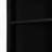 Bathroom, Kitchen, Living Room Cabinet - Black Triangle Design 3 Drawers, Adjustable Shelves , Water-, Metal Handles Model-1756368034