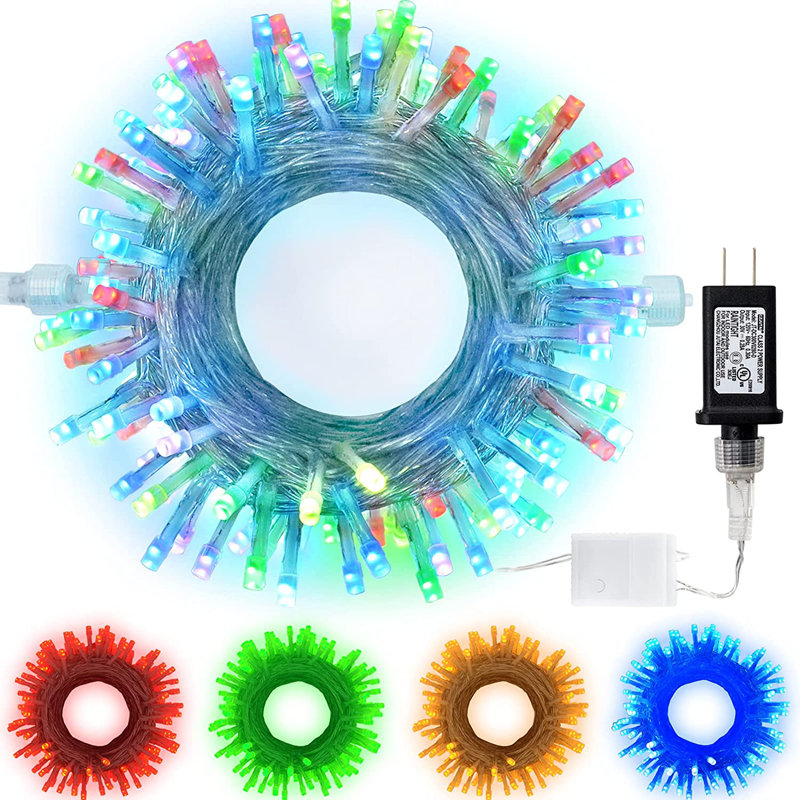 Shokan 489.6' LED 96 - Bulb String Lights (End to End Connectable)